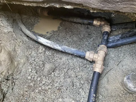 Drainage system installation