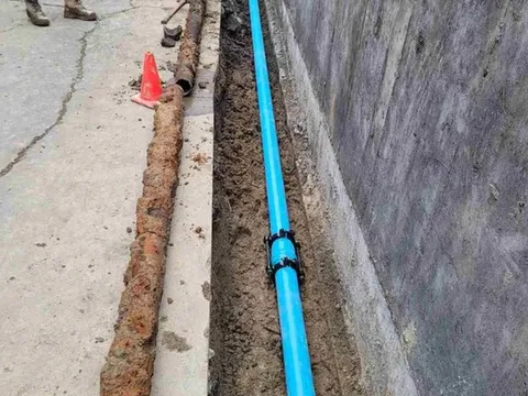 Residential drainage work