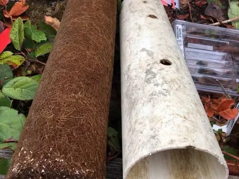 Completed drainage project